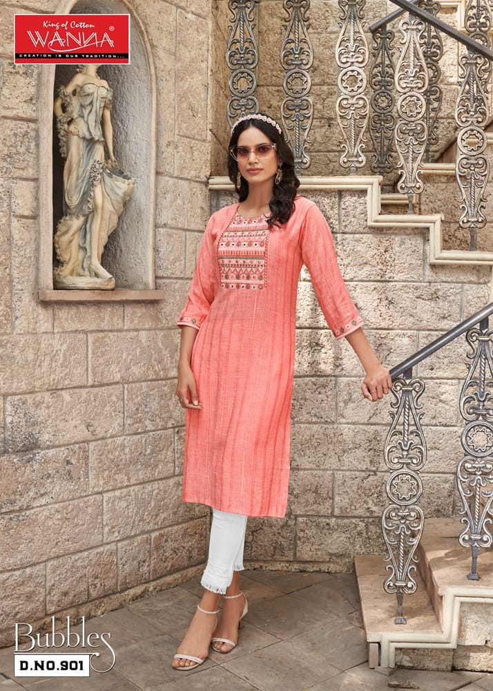 Bubbles By Wanna Fancy Designer Kurtis Catalog